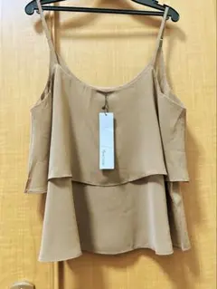 ＊Alma Design ＊キャミソール （未使用）ブラウン