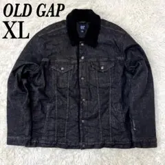 GAP DENIM ギャップ ボア 肉厚 デニム Gジャン XL 大きいサイズ