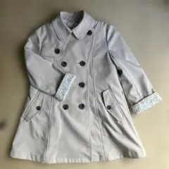 組曲子供トレンチコートベージュ、ライナー付き120