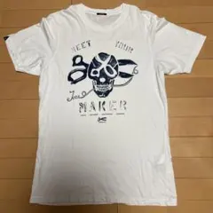 DENHAM スカルプリント Tシャツメンズ　Mサイズ