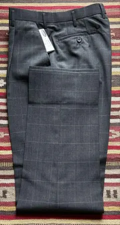 TOMBOW 学生服 ズボン グレー チェック柄のサムネイル