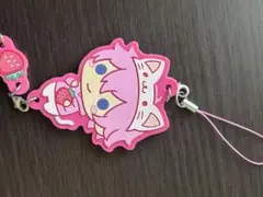 猫耳キャラクター いちごストラップ さとみ すとぷり