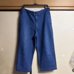 CIOTA ワイドデニムパンツ サイズ6 日本製 シオタ TALONのサムネイル