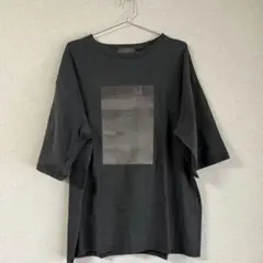 【CLEL】ヴィンテージデザイン 半袖ピグメントプリントTシャツ