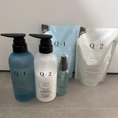 クオリタス シャンプー トリートメント ヘアオイル 5点セット