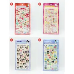 サンリオ ボンボン ドロップシール 4枚セット