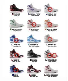 激安 早い者勝ち jordan 1 ガチャ 9個セット 新品未開封