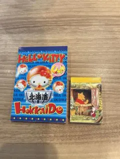 ハローキティ くまのプーさん メモ帳セット