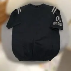 COMME CA DU MODE MEN 半袖ニット ブラック