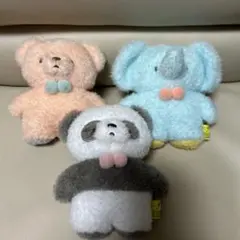 12重ガーゼ ミニハンカチ パンダ柄 fuwara - メルカリ