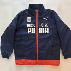 PUMA プーマ　ウィンドブレーカー　ネイビー 130㎝