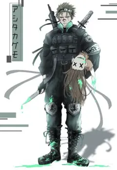 ダークファンタジー 男性キャラクターイラスト