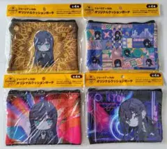 Ado× ジョージア　オリジナルクッションポーチ 4個セット