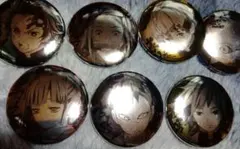 鬼滅の刃 墨絵 缶バッジ キャラバッジコレクション　コンプリートセット