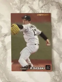 佐々木 朗希 野球チップス カード 2022 プロ野球チップスカード2022 佐々木朗希 金箔サイン入り - メルカリ