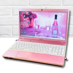 かわいいピンク❤️VAIO 高性能i7 爆速SSD Windows11ノートPCのサムネイル