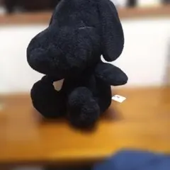 SNOOPY ぬいぐるみ ブラック