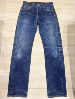 雰囲気抜群】 Levi's 501 90s最終 XX17 コーンミルズ 濃紺 - メルカリ