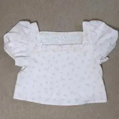 【美品】花柄 半袖 カットソー