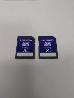 I-O DATA SDHCカード 8GB class4 2枚セット