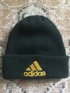 adidas 80s デサント old y2k デカロゴ トレフォイル ニット帽 adidas 80s デサント old y2k デカロゴ トレフォイル ニット帽