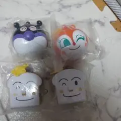 アンパンマン ストラップ 4個セット
