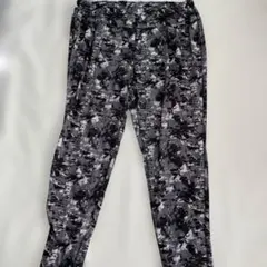 【ゆったり】迷彩柄スキニーパンツ グレー系