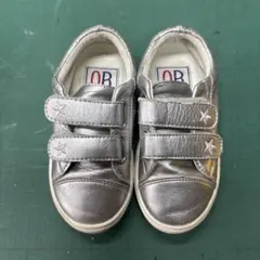 OR KIDS キッズシューズ シルバー 15cm