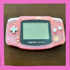 ジャンク ゲームボーイアドバンス 本体 クリアピンク