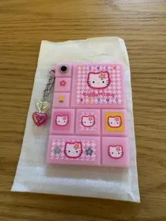 サンリオ　タイルシール風ミニミラー　キティ