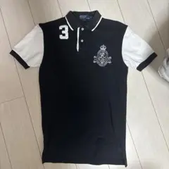 Ralph Lauren ポロシャツ S 黒/白