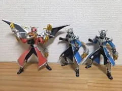 仮面ライダーウィザード　リアルフィギュアキーホルダー5　３体まとめて