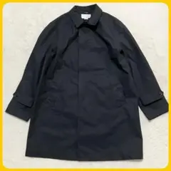 美品 nanamica ゴアテックス SUBF800 ステンカラーコート 黒 L