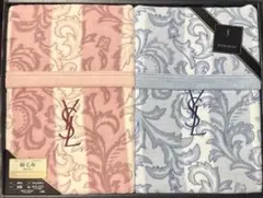 イブサンローラン YVES SAINT LAURENT 綿毛布 洗濯可
