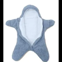 スリーパー　ヒトデ形　ブルー　冬用