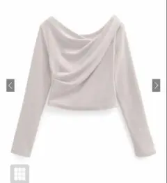 GRL グレイル 3Waドレープカシュクールトップス dk1261 アイボリー