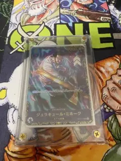 ミホーク フラッグシップ JAPAN プロモ OP01-070 ジュラキュール・ミホーク 【フラッグシップバトル・優勝記念