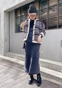 ジャガードカーディガン