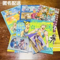 ジョジョ　3部　6部 ファイル　タワレコカフェ　ポスター　ステッカー　8点セット