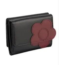 新品タグ付マリークワント財布MARYQUANTハートインサイドミニウォレット