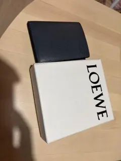 LOEWE 二つ折り財布 ネイビーのサムネイル