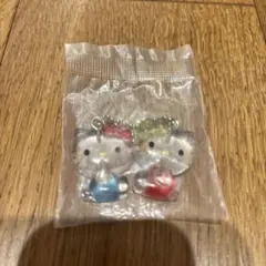 サンリオ　カプセルトイ　キティ　なかよしドロップチャーム