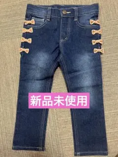 【新品】petit main デニムパンツ 100cm