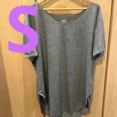 UNIQLO★エアリズム★シームレスVネックロングT ★レディース★トップス