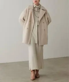 シャギー チェスターコート