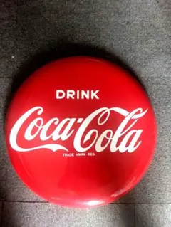 コーラ　7up 両面看板　企業物　ホーロー　古物　昭和　錆　色落ち　丸　型　鉄 コーラ 7up 両面看板 企業物 ホーロー 古物 昭和 錆 色落ち 丸 型 鉄 2025