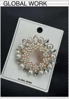 GLOBAL WORK ＊フォーマルパールブローチ