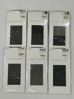 新品【Ralph Lauren 】ハイソックス 6足セット 23-25cm