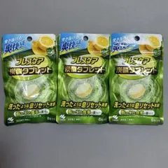 ブレスケア 炭酸タブレット スパークレモン味 8粒入り×3個セット