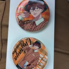 忘却バッテリー くじラック J賞　千早瞬平　缶バッジ